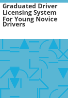 Graduated_driver_licensing_system_for_young_novice_drivers